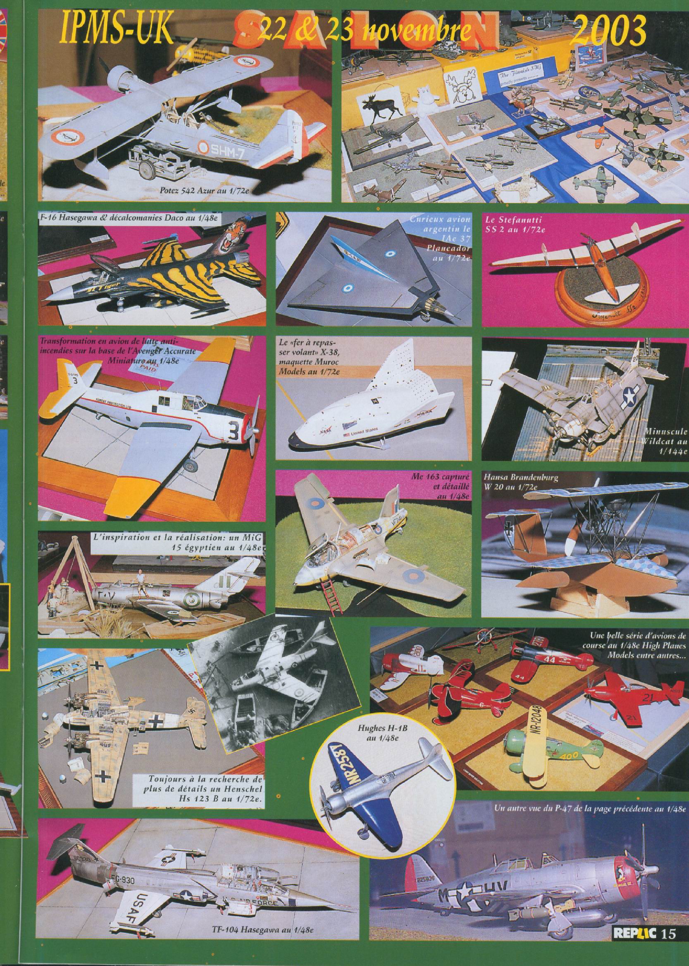 Replic 148 - JA-37 Viggen, F-18 Hornet, Dewoitine D-520